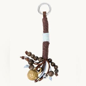 Songmont Together Brown and Blue Bag Charm and Key Holder
